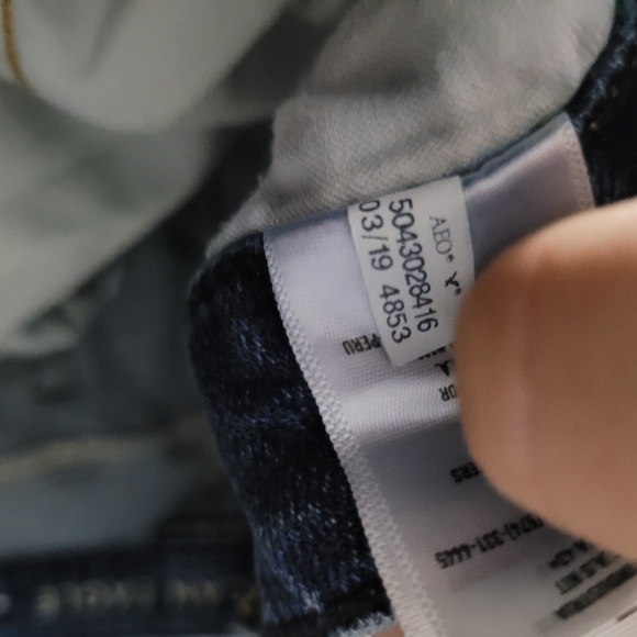 AMERICAN EAGLE | Next Level Airflex skinny distressed busted knee jeans - Picture 9 of 10